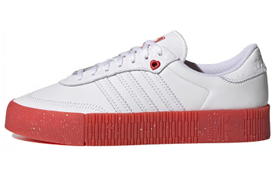 Кроссовки Adidas Originals Sambarose White Scarlet Women's FZ1831
