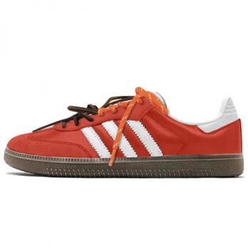 Кроссовки Adidas Originals SAMBA OG Skateboard Shoes Unisex Low-Top Orange/white/brown IG1024