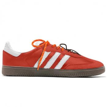 Кроссовки Adidas Originals SAMBA OG Skateboard Shoes Unisex Low-Top Orange/white/brown IG1024