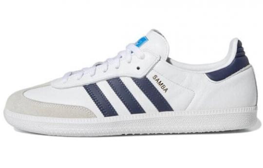 Кроссовки Adidas Originals Samba Adv White Shadow Navy GW3158