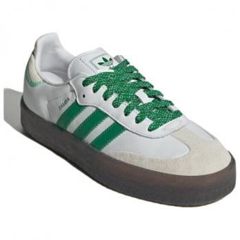 Кроссовки Adidas Originals Sambae Cloud White Green Women's IE9105