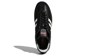 Для футбола Adidas Originals Samba Leather Black White 19000