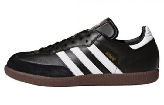 Для футбола Adidas Originals Samba Leather Black White 19000