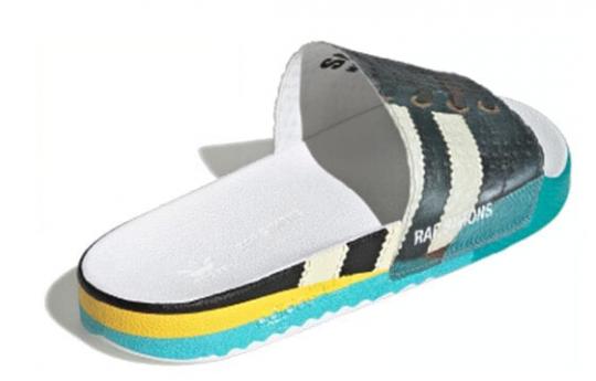 Шлепанцы Adidas Originals Samba Adilette Raf Simons Trompe L'oeil EE7959