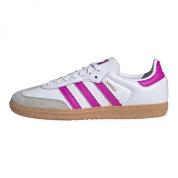 Кроссовки и кеды Adidas Samba OG Footwear White Purple Kids IH2873