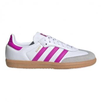 Кроссовки и кеды Adidas Samba OG Footwear White Purple Kids IH2873