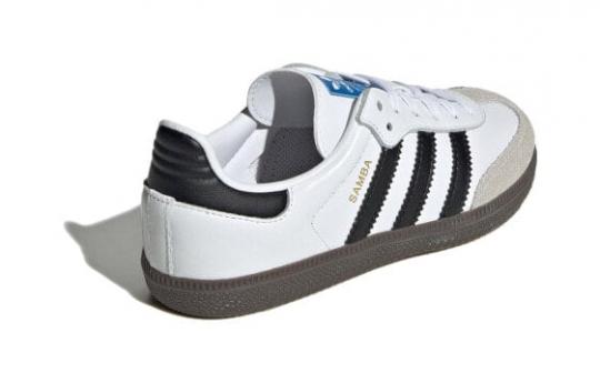 Кроссовки и кеды Adidas Samba OG Cloud White Core Black Gum PS IE3677