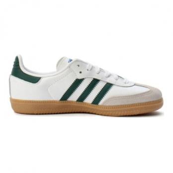 Кроссовки и кеды Adidas Samba OG Cloud White Collegiate Green Gum PS IE1334