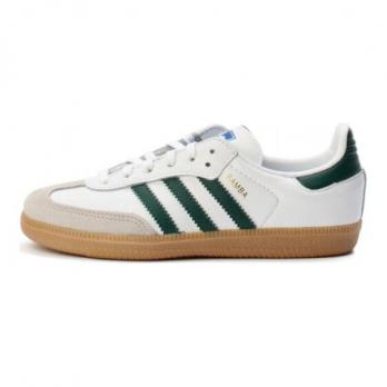 Кроссовки и кеды Adidas Samba OG Cloud White Collegiate Green Gum PS IE1334