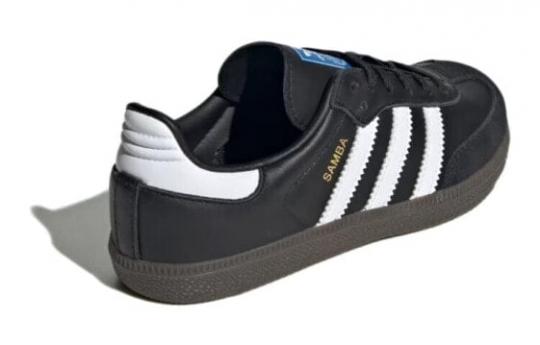 Кроссовки и кеды Adidas Samba OG Core Black Cloud White Gum PS IE3678