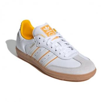 Кроссовки и кеды Adidas Samba OG J 'White Crew Yellow' IH5582