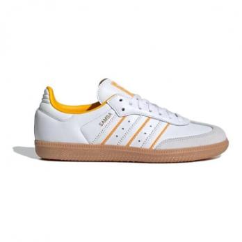 Кроссовки и кеды Adidas Samba OG J 'White Crew Yellow' IH5582