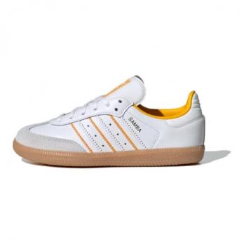 Кроссовки и кеды Adidas Samba OG J 'White Crew Yellow' IH5582