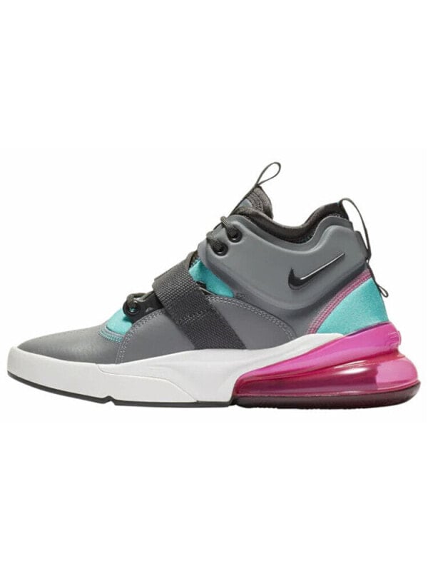 Кроссовки Nike Air Force 270 Cool Grey Hyper Jade GS AJ8208-005