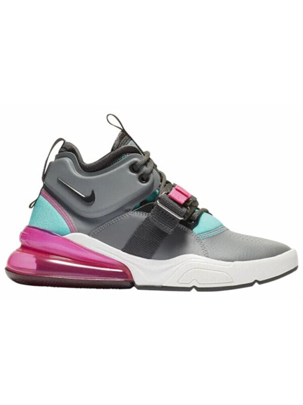 Кроссовки Nike Air Force 270 Cool Grey Hyper Jade GS AJ8208-005