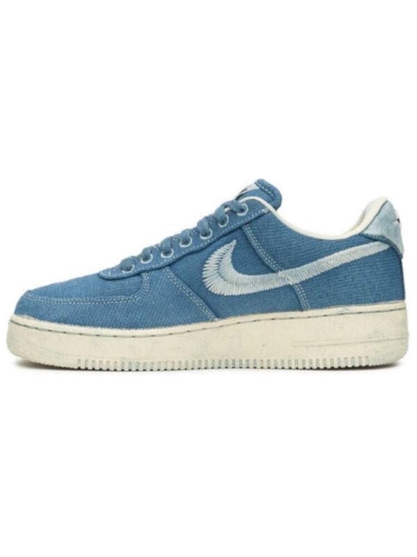 Кроссовки Nike Air Force 1 Casual Shoes Unisex Low-Top Blue STUSSY-NIKE-AF1-TOKYO