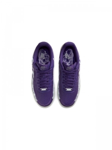 Кроссовки Nike Air Force 1 Low '07 Qs Purple Skeleton Halloween 2021 CU8067-500