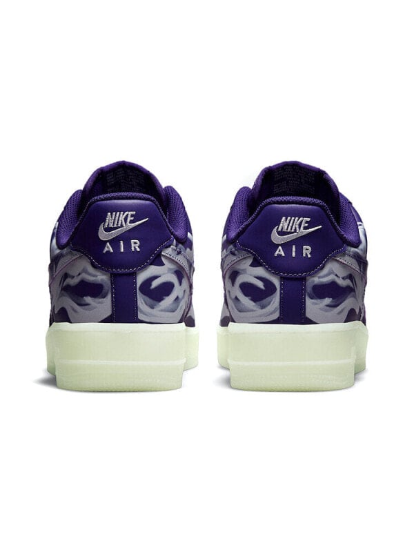 Кроссовки Nike Air Force 1 Low '07 Qs Purple Skeleton Halloween 2021 CU8067-500