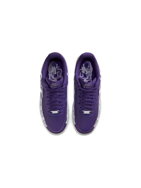 Кроссовки Nike Air Force 1 Low '07 Qs Purple Skeleton Halloween 2021 CU8067-500