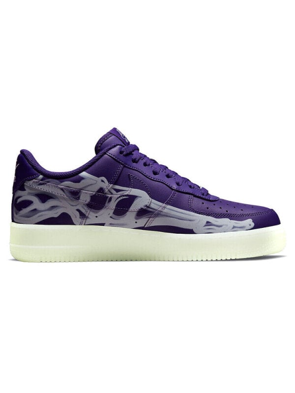 Кроссовки Nike Air Force 1 Low '07 Qs Purple Skeleton Halloween 2021 CU8067-500