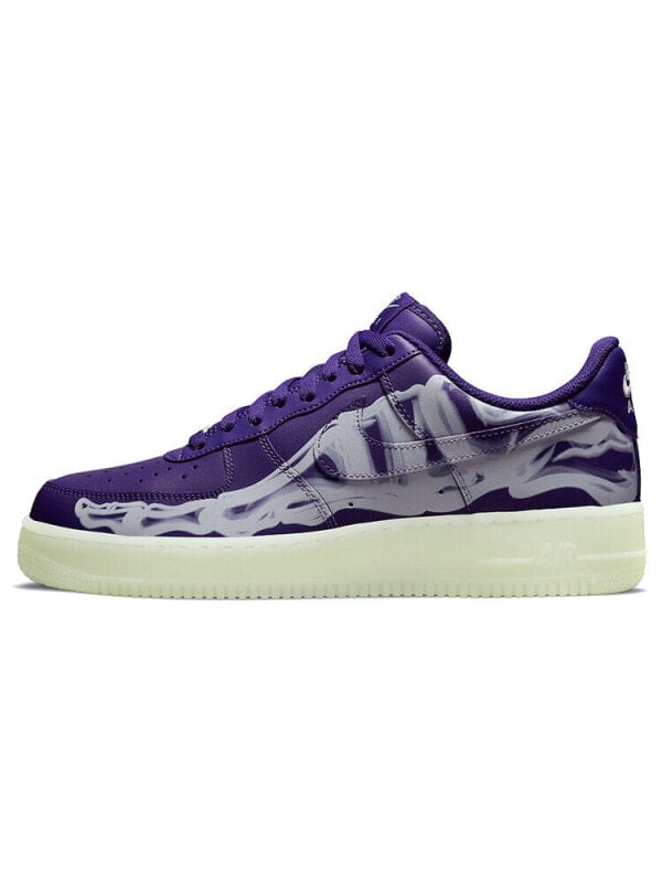 Кроссовки Nike Air Force 1 Low '07 Qs Purple Skeleton Halloween 2021 CU8067-500