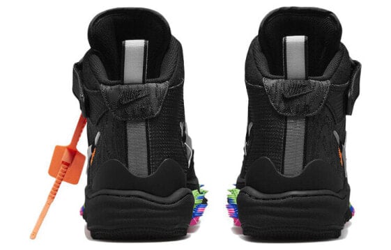 Кроссовки Nike Air Force 1 Mid Off-White Black DO6290-001