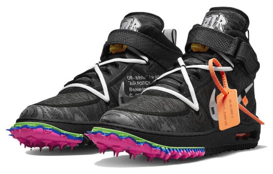 Кроссовки Nike Air Force 1 Mid Off-White Black DO6290-001