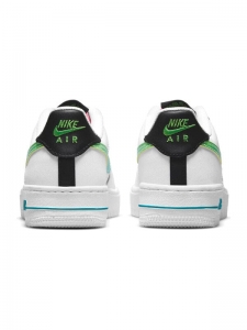 Кроссовки и кеды Nike Air Force 1 Low White Aquamarine GS DJ5154-100
