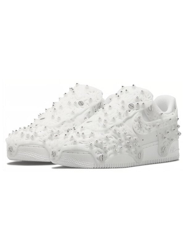 Кроссовки Nike Air Force 1 Low Swarovski Retroreflective Crystals White Women's CV7668-100