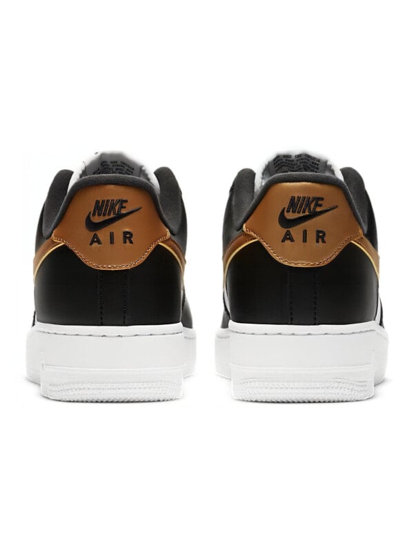 Кроссовки Nike Air Force 1 Low Black White Metallic Gold CZ9189-001