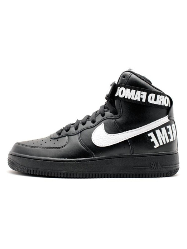 Кроссовки Nike Air Force 1 High Supreme World Famous Black 698696-010