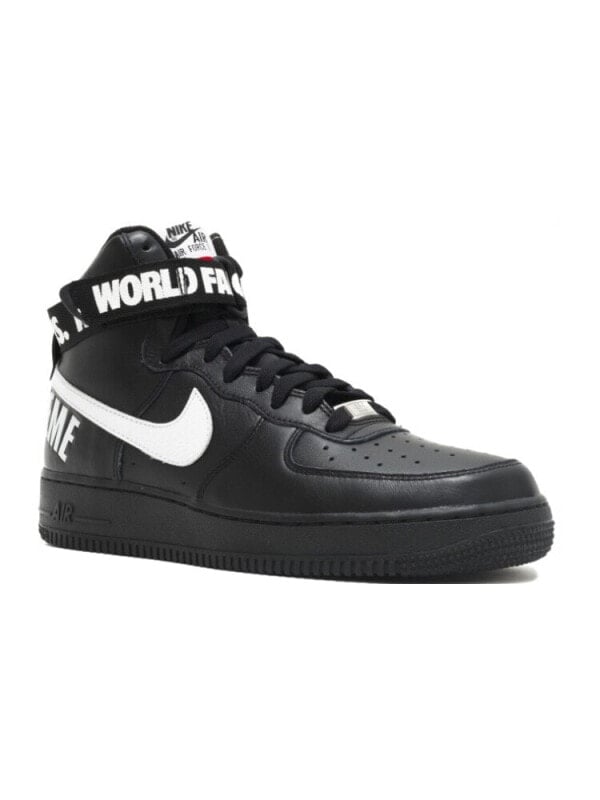 Кроссовки Nike Air Force 1 High Supreme World Famous Black 698696-010