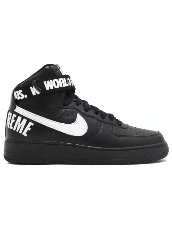 Кроссовки Nike Air Force 1 High Supreme World Famous Black 698696-010