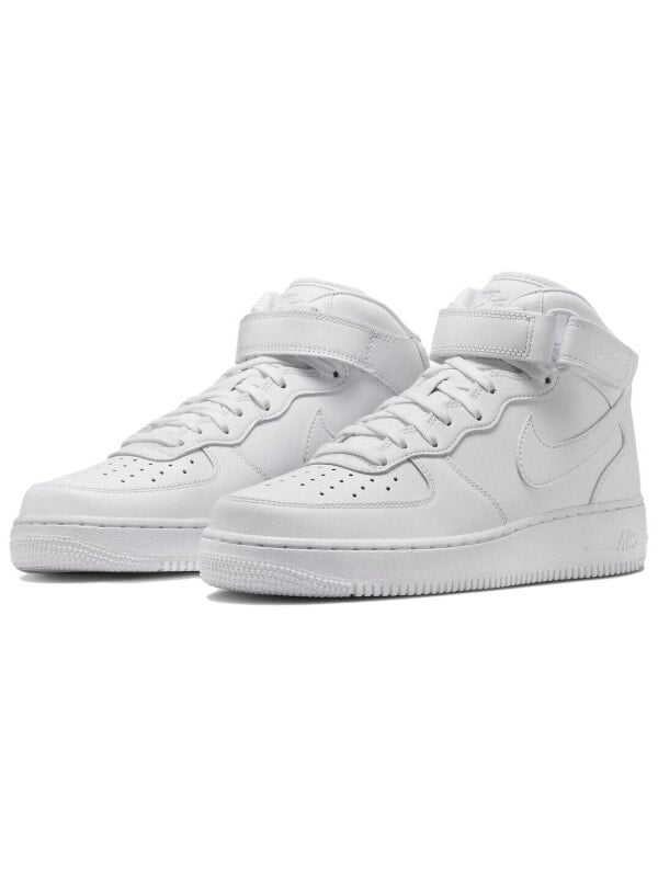 Кроссовки Nike Air Force 1 Mid Fresh Triple White DZ2525-100