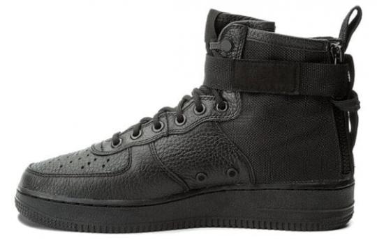 Кроссовки Nike Sf Air Force 1 Mid Triple Black 917753-005