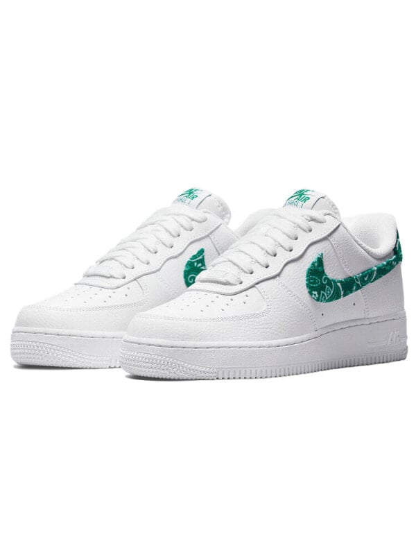 Кроссовки Nike Air Force 1 Low '07 Essential White Green Paisley Women's DH4406-102