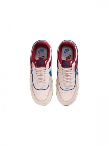 Кроссовки Nike Air Force 1 Low Shadow Light Soft Pink Team Red Blue Women's CI0919-601