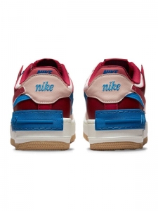 Кроссовки Nike Air Force 1 Low Shadow Light Soft Pink Team Red Blue Women's CI0919-601