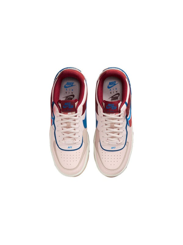 Кроссовки Nike Air Force 1 Low Shadow Light Soft Pink Team Red Blue Women's CI0919-601