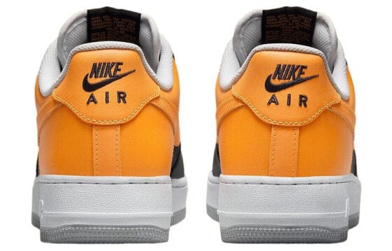 Кроссовки Nike Air Force 1 Low '07 Black Kumquat Light Smoke Grey FB7162-081