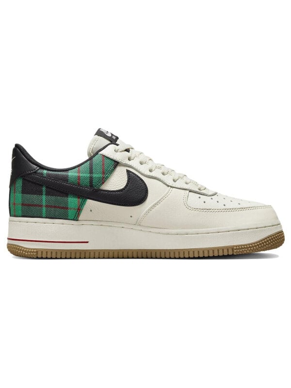 Кроссовки Nike Air Force 1 Low '07 Lx Plaid Pale Ivory Stadium Green DV0791-100
