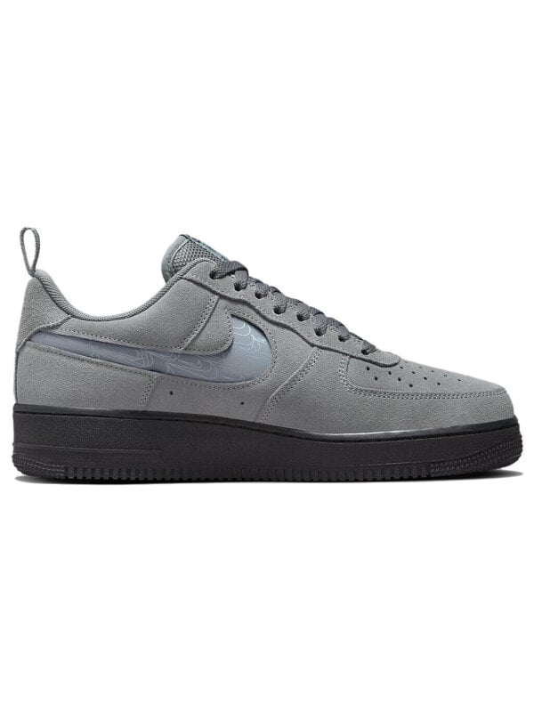 Кроссовки Nike Air Force 1 Low '07 LV8 Reflective Swoosh Cool Grey DZ4514-002