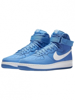 Для баскетбола Nike Air Force 1 Hi Retro Qs University Blue/Summit White 743546400