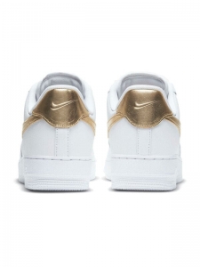 Кроссовки Nike Air Force 1 Low White Metallic Gold 2020 DC2181-100