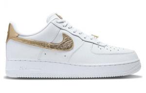 Кроссовки Nike Air Force 1 Low White Metallic Gold 2020 DC2181-100