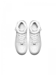 Кроссовки Nike Air Force 1 Mid 07 Leather 'Triple White' Women's 366731-100