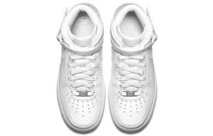 Кроссовки Nike Air Force 1 '07 Mid ''Triple White'' Sneakers 366731-100