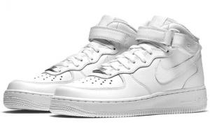 Кроссовки Nike Air Force 1 '07 Mid ''Triple White'' Sneakers 366731-100