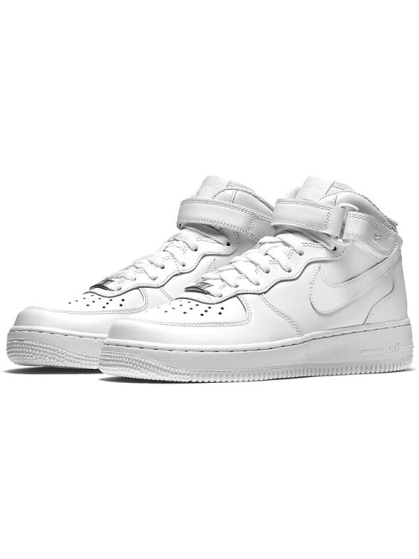 Кроссовки Nike Air Force 1 Mid 07 Leather 'Triple White' Women's 366731-100