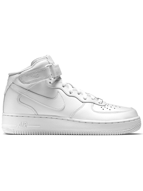 Кроссовки Nike Air Force 1 Mid 07 Leather 'Triple White' Women's 366731-100